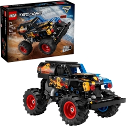 Klocki LEGO 42219 Monster Jam Grave Digger Ogień i lód TECHNIC